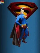 MEDICOM MARVEL 12吋高 電影版 超人再起 鋼鐵英雄 SUPERMAN RETURNS