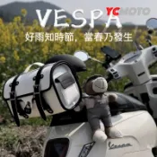 【台灣出貨】適用偉士牌VESPA S125 衝刺春天150 GTS300GTV6日改裝置物後尾包