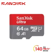 【SanDisk】Ultra microSDXC UHS-I A1 64GB 記憶卡