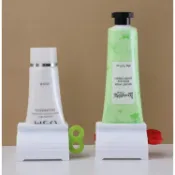 擠牙膏神器 手動旋轉擠牙膏器 自動擠牙膏 軟管殼皆可使用 軟管擠壓器 擠牙膏座 牙膏夾