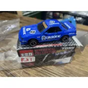 Tomica 多美 星野ㄧ義 skyline  賽車 絕版 舊藍標