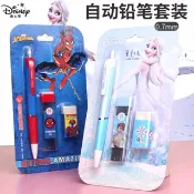 隔日到貨 台灣現貨 台灣出貨 蜘蛛人 漫威 文具組 Kitty 迪士尼公主 正版 冰雪奇緣 艾莎 自動筆 自動鉛筆 筆芯