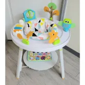 🎀MT玩具出租🎀升級版-多功能3合1歡樂跳跳椅 彈跳椅 遊戲桌 學習桌三合一 可360度旋轉座椅 台中玩具出租