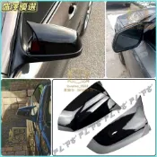 BMW 寶馬5系 E60 F07 牛角後視鏡殼 卡夢後視鏡殼外罩殼 後照鏡殼 後照鏡保護殼 後視鏡保護罩