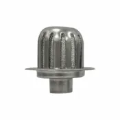 (店+)【蝴蝶衛浴】(1.5吋) 304不鏽鋼屋頂落水頭 屋上.高屋.樓頂落水頭.圓形.高籠型落水頭.屋頂高腳.附蟲網