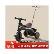 (店+)嬰兒推車 兒童三輪車腳踏車1-3到6歲自行車男女寶寶可推可騎遛娃滑行玩具車 嬰兒學步車