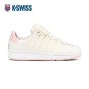 K-SWISS 經典運動鞋 CLASSIC VN 休閒 女鞋 米白粉紅色 97321-110-M