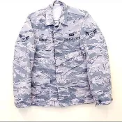 美國空軍公發空戰服ABU 虎斑迷彩 軍用襯衫夾克 E款