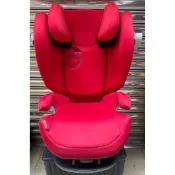 德國Cybex Solution S-fix 兒童成長型安全座椅 亮紅色 適合3 至 12 歲（15至36公斤）