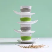 【實用家居禮物】幸運草 意式濃縮 陶瓷 咖啡杯 茶具 四套裝 60ml