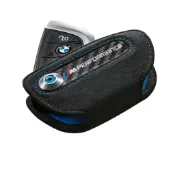 M Performance BMW 原廠 鑰匙套 / 鑰匙包 Key Case 麂皮皮套 【YGAUTO】