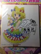 星光樂園  南美莉（Minami  日本簽名板 puripara (星光少女後繼機台)