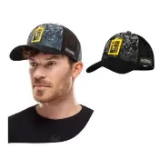【BUFF】高防曬 Trucker Cap 抗UV美式潮流卡車帽-國家地理頻道(UPF 50+)/BF125444 迷離玄黑