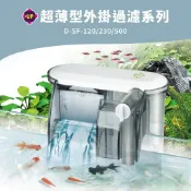 宏洋✨瘋優惠送贈品【UP雅柏 超薄型外掛過濾器】●影片介紹 (外置過濾過濾棉過濾器魚缸過濾器側掛式過濾器雙出水過濾)