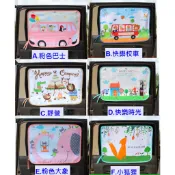 #虎媽購物趣 韓國汽車遮陽簾 汽車窗簾 防曬窗簾 可拉式窗簾 遮陽板 防紫外線 抗UV遮陽簾 卡通車窗側擋 車用遮光布