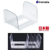 日本製 INOMATA  可伸縮冰箱收納隔板 冷凍 冷藏皆可-擺放整齊不歪倒 放多少隨時調整-正版商品