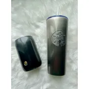 法蘭克愛咪 美國Starbucks 星巴克獨家 貓眼銀,黑金漸層女神不鏽鋼保溫隨行杯冷水杯24oz/710ml （超美）