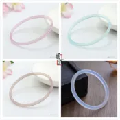 【傾城】天然玉髓手鐲瑪瑙叮噹鐲3mm細圓條手鐲 復古氣質手鐲 天然藍玉髓 粉玉髓 白玉髓 綠玉髓 煙紫玉髓叮當手鐲