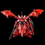 [需預約］（完成品）BANDAI 逆襲的夏亞 0093 外傳 HGUC 1/144 夜鶯 電鍍 式樣 沙薩比 紅色 夏亞