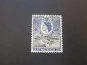 【雲品2】肯尼亞 烏干達 坦噶尼喀Kenya Uganda Tanganyika 1954 Sc 108 MH 庫號#8 