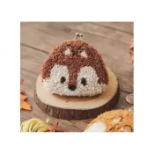 (店+)《文創旗艦店》［奇奇蒂蒂］刺繡DIY材料包-戳繡口金包 2033021（迪士尼／Xiu Crafts／手作材料／零錢包）