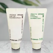 韓國 Innisfree 火山泥 毛孔 調理／綠茶 保濕 胺基酸 潔面乳 (30g) 洗面乳【小三美日】DS021856