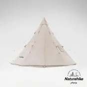 公司貨【山野倉庫】Naturehike 淵  5-8人棉布金字塔帳篷9.6