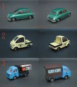 Tomica 多美小汽車 NO.40 MITSUOKA 老爺車 NO.62 大發  拉麵車 速霸陸 二手無盒