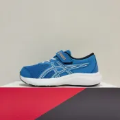 ASICS CONTEND 9 PS 中童 藍色 透氣 舒適 運動 慢跑鞋 1014A338-411