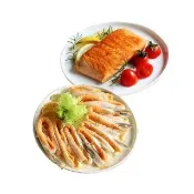 【優鮮配】鮭魚菲力肚條2包+鮭魚清肉排2包(肚條300g+清肉排225g)
