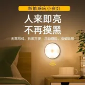 鶴町商社 人體智能感應燈走廊不插電小夜燈全自動超亮廁所樓道宿舍家用