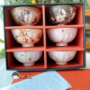 協貿國際日用品生活4館 制進口志野燒手工窯變粗陶古樸飯碗茶碗套裝新婚喬遷禮物
