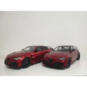Bburago和OttO愛快羅密歐Alfa Romeo茱莉亞Giulia GTAm法拉利1:18模型1/18