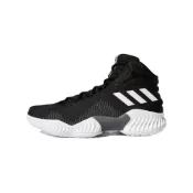 (店+)【adidas 愛迪達】FW5746 adidas Pro Bounce 2018 時尚百搭 減震防滑 中幫 實戰籃球鞋 男款 黑白色 愛迪達男鞋 男運動鞋 男鞋