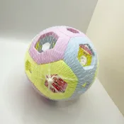 《翔翼玩具》手抓球 寶寶球 鈴鐺球 觸覺球 響鈴球 安撫球 撫觸球 抓握訓練 洞洞球 鏤空球 嬰兒玩具 玩具球 兒童球