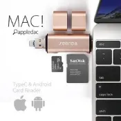 MAC TypeC 讀卡機 安卓 HTC 10 ASUS sony XZ 手機隨身碟 128G 手機殼 OTG