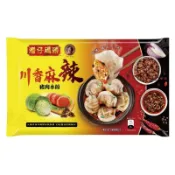 灣仔碼頭川香麻辣豬肉水餃(冷凍)940g克 x 1【萬家福】