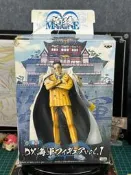 粉絲郵【日版正版開封品】海賊王 DX海軍大將 黃猿 景品手辦  2011年萬代Banpresto出品，日版金貓，黃猿