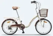 喬捷單車精品─20吋6速Hello Kitty 淑女車(米/咖啡色)