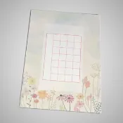 憶童年 A4 28格30入・厚磅紙・鋼筆可用 硬筆書寫作品紙