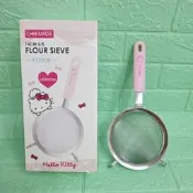 〔現貨〕CHEFMADE 學廚 KT7008 HELLO KITTY 14cm 304不鏽鋼麵粉篩 過濾網 豆渣篩 粉篩