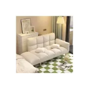 (店+)懶人沙發可躺可睡小戶型出租屋臥室陽臺榻榻米網紅折疊雙人沙發床
