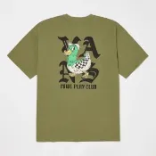 【VANS】官方旗艦 Duck 綠色短袖T恤