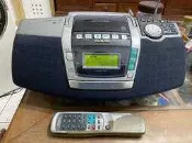 Aiwa手提全自動撥放cd卡帶收音機音響