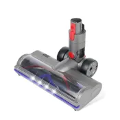 (店+)（LED電動雙效吸頭）適用Dyson吸塵器 V7 V8 V10 V11 SV18 SV52 V12 V15 地板刷頭 毛刷/絨毛 雙重清潔 吸塵器刷頭
