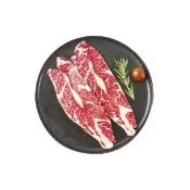 【上野物產】10片 夜市無骨牛小排(110g±10%/片 重組肉/牛肉/牛排/牛肉片) (年菜)