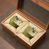 小青柑手繪陶瓷茶杯精緻個人專用主人杯功夫茶具品茗杯商務伴手禮