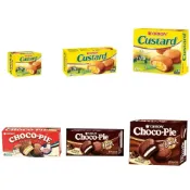 (店+)【ORION 歐萊爾】韓國 ORION 好麗友 巧克力派 6入 黑巧克力派 6入 12入 蛋黃派 2入 6入 12入