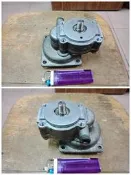 中古陳H4 引擎滑板車 休閒車 動力滑板車 汽油滑板車 噴藥機 噴霧機 壓送機減速箱 減速座 約3.5:1 有貨再下標