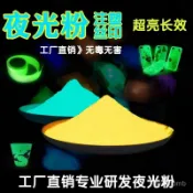 🔥桃園有貨🔥【619人好評】超亮長效夜光粉熒光粉安全無毒註塑絲印油漆油墨噴塗功能髮光粉 QBCC